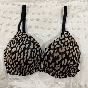 Victorias Secret Leopard Push Up Bra